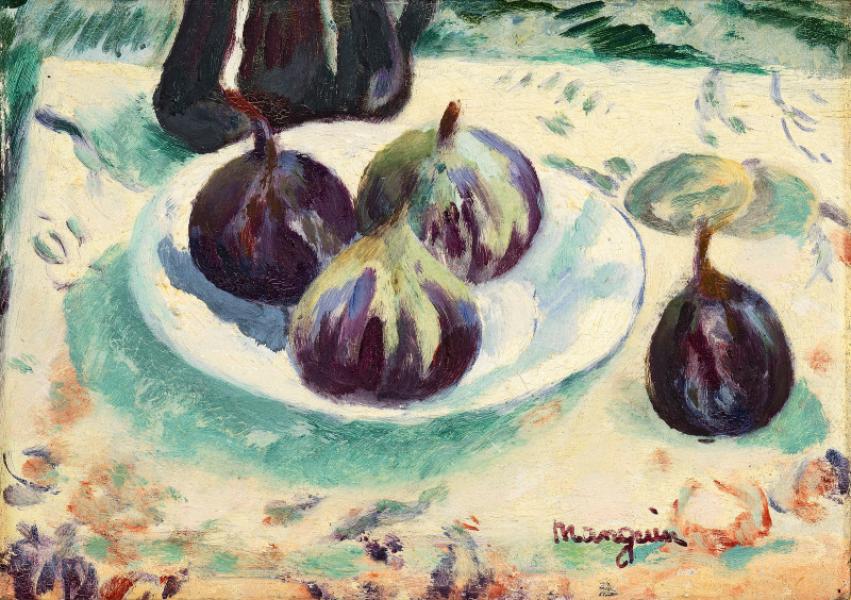Figues et amandes, 1947 Henri MANGUIN