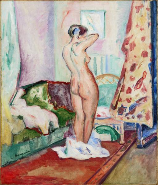 Intérieur, Nu debout, 1916 Henri MANGUIN