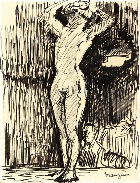 Nu à l'atelier, 1903 Henri MANGUIN
