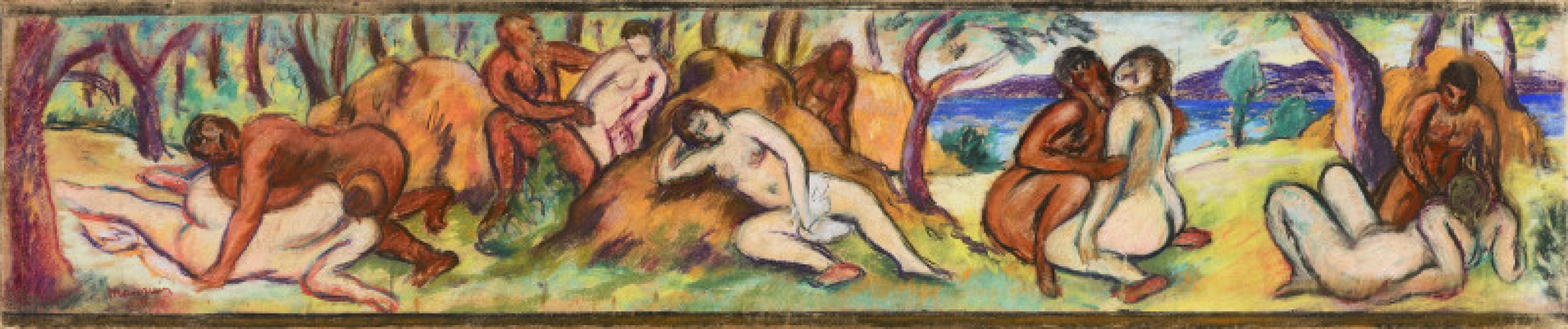 Scène érotique, 1917 Henri MANGUIN