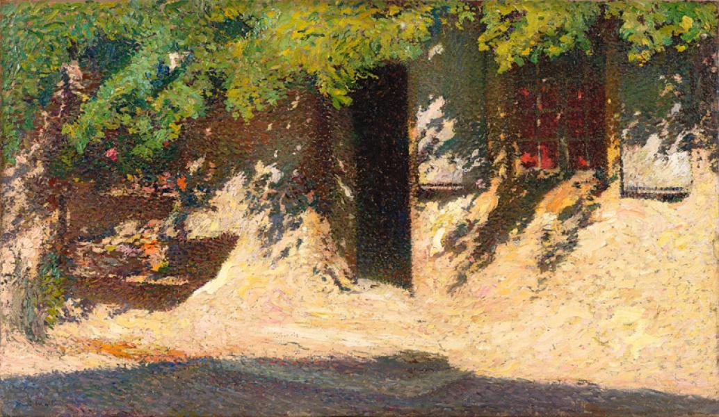 La maison de Gabrielle au soleil Henri MARTIN