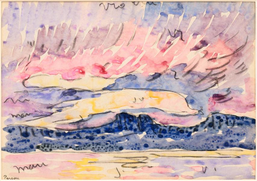 Coucher de soleil Henri PERSON