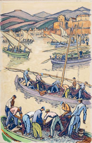 Collioure, les pleins filets Jacques MARTIN FERRIERES