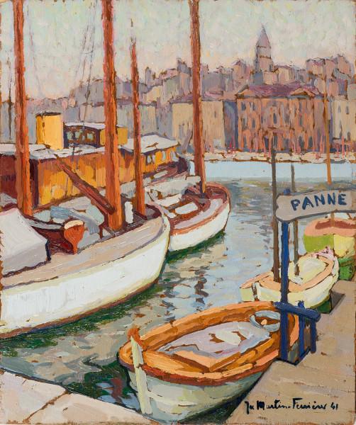 Marseille, face aux Accoules, 1941 Jacques MARTIN FERRIERES
