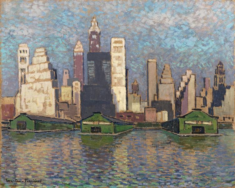 New-York aux docks verts, 1967 Jacques MARTIN FERRIERES