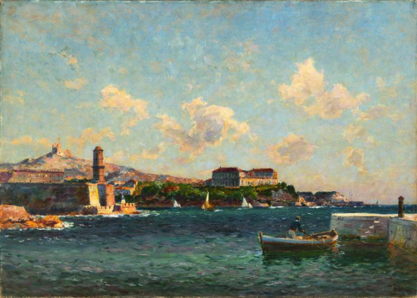 L'entrée du port de Marseille Jean-Baptiste OLIVE