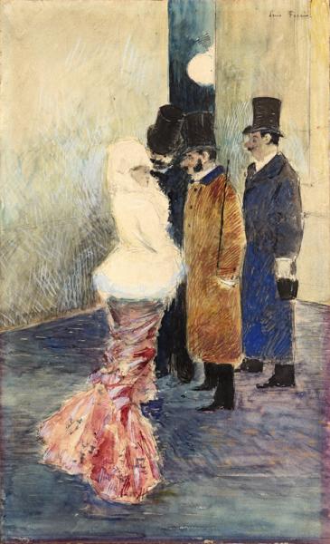 L'aparté, c. 1878 - 1879 Jean-Louis FORAIN