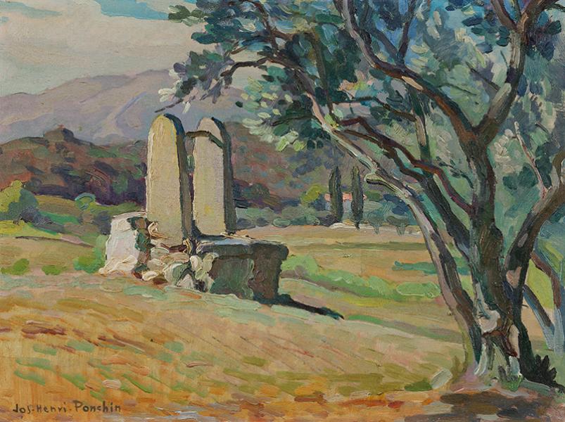 Puits dans les Alpilles Jos Henri PONCHIN