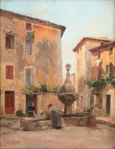 La fontaine Reboul, Pernes les Fontaines Joseph GARIBALDI