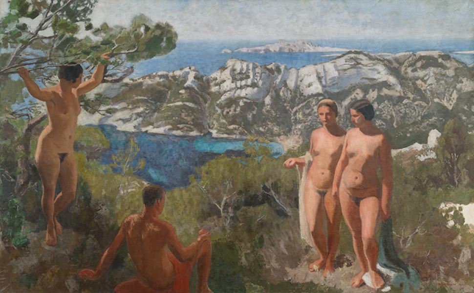 La calanque de Sormiou Joseph INGUIMBERTY