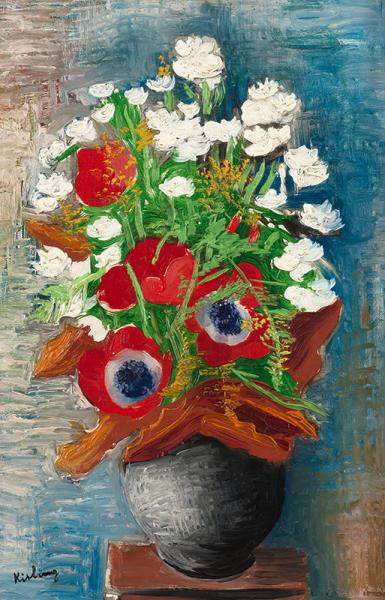 Fleurs, 1933 Moïse KISLING