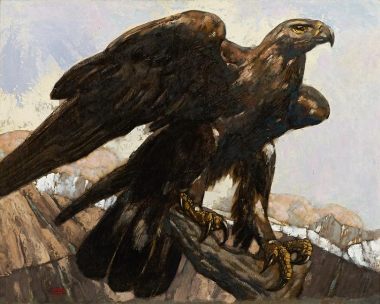 Aigle impérial, c. 1928 Paul JOUVE