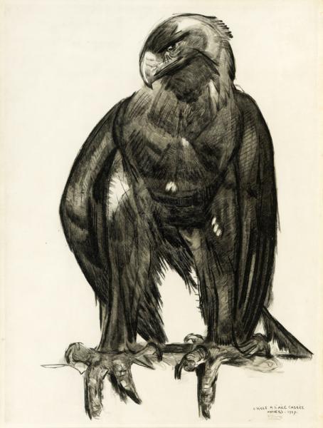 L’aigle à l’aile cassée, Anvers, 1927 Paul JOUVE