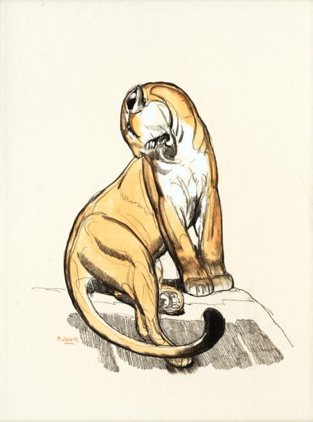 Panthère, c. 1930 Paul JOUVE