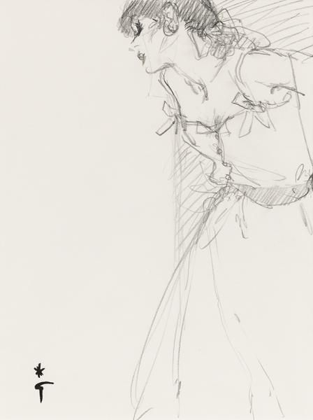 Bustier à noeuds René GRUAU