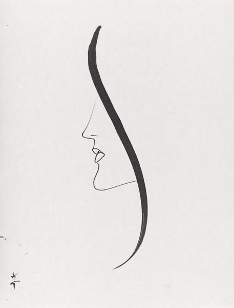 Mèche noire René GRUAU