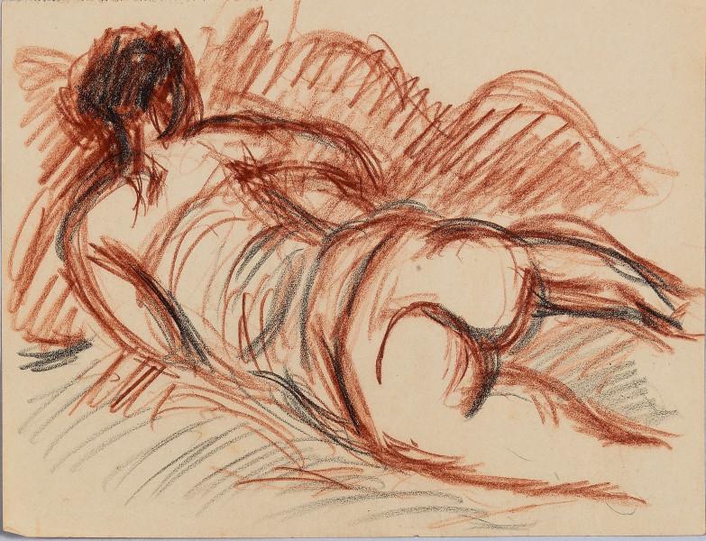Femme nue, croupe René SEYSSAUD