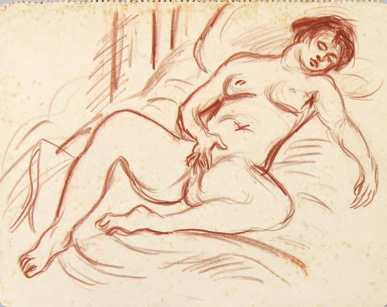 Femme nue, le plaisir René SEYSSAUD