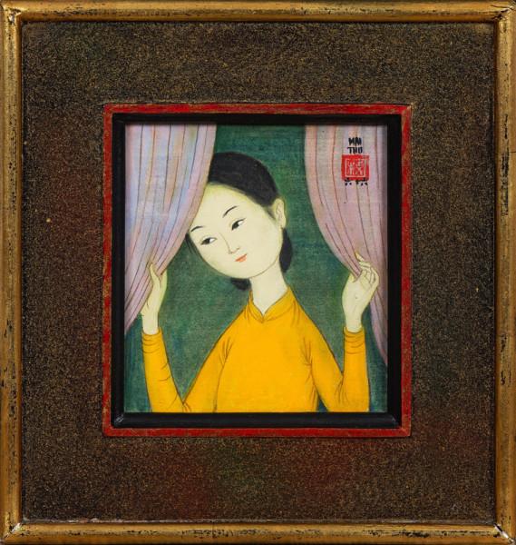 Femme aux rideaux  MAI-THU