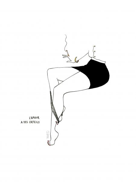 L'amour a des orteils  PETITES LUXURES