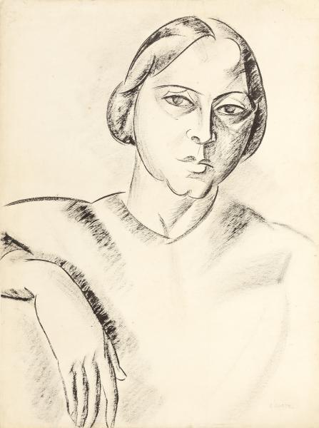 Portrait de Marguerite, 1909-1910 André LHOTE