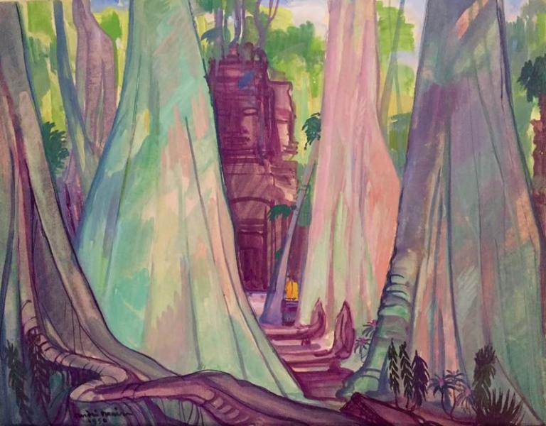 Angkor, 1950. André MAIRE