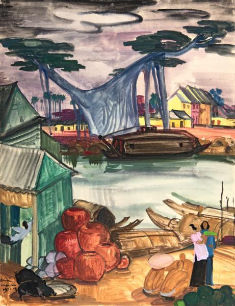 Vietnam, auprès du fleuve André MAIRE