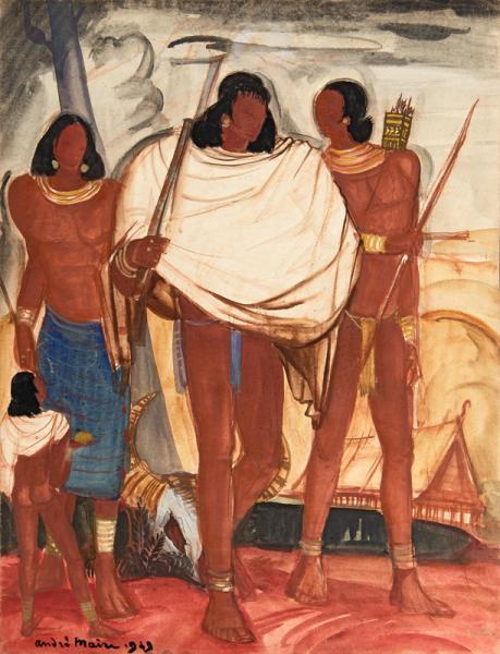 Vietnam, la chasse, 1949 André MAIRE