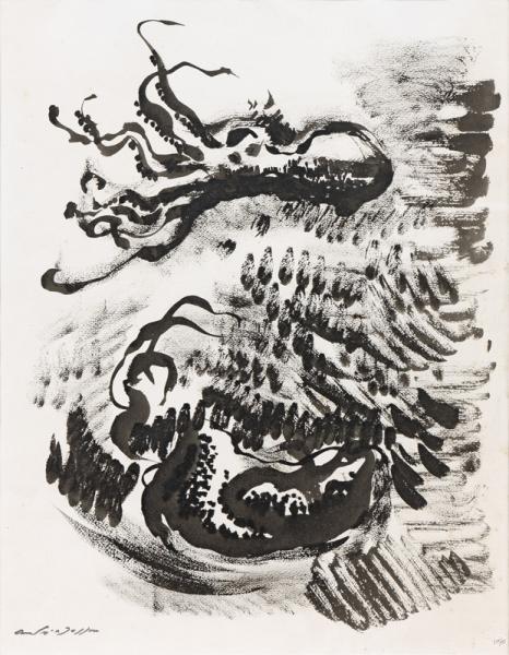 Le Poulpe, circa 1951 André MASSON