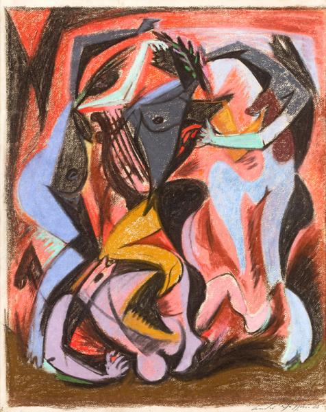 MASSACRE, ORPHÉE ET LES MÉNADES, 1930 André MASSON