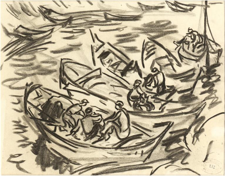 Barques au port René SEYSSAUD