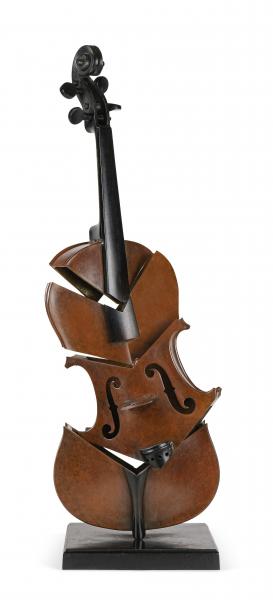 Violon coupé II, Hommage à Picasso, 2004  ARMAN