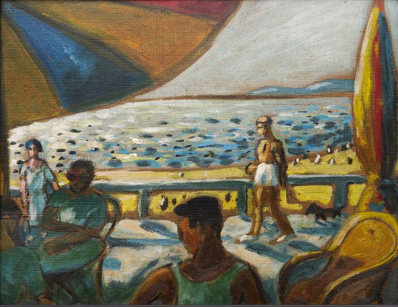 Souvenir d’un séjour sur la Côte d’Azur. Auguste CHABAUD