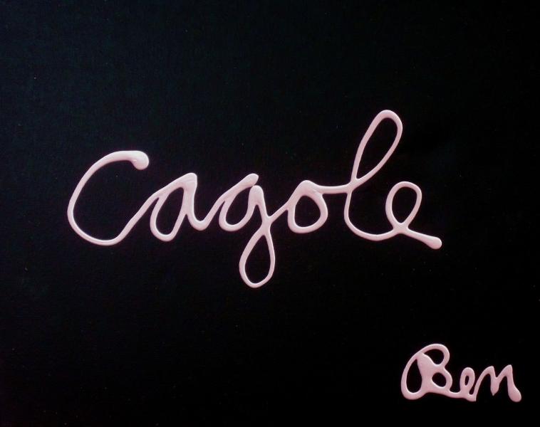 Cagole BEN VAUTIER
