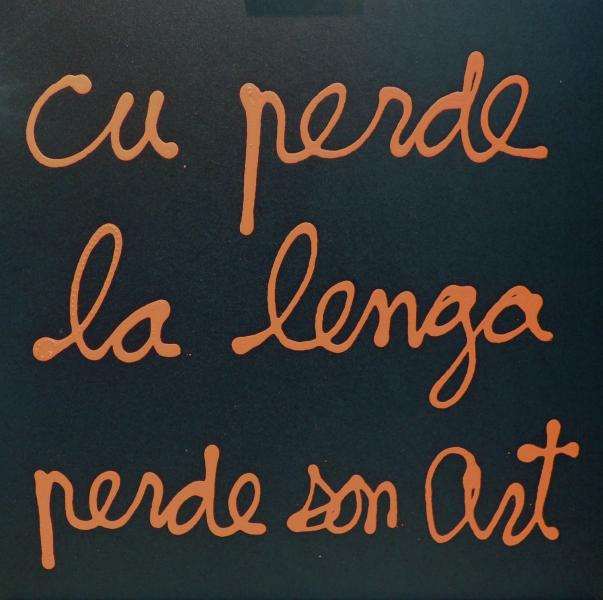 Cu perde la lenga perde son art BEN VAUTIER