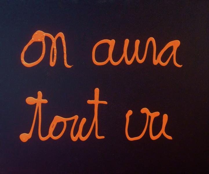 On aura tout vu BEN VAUTIER