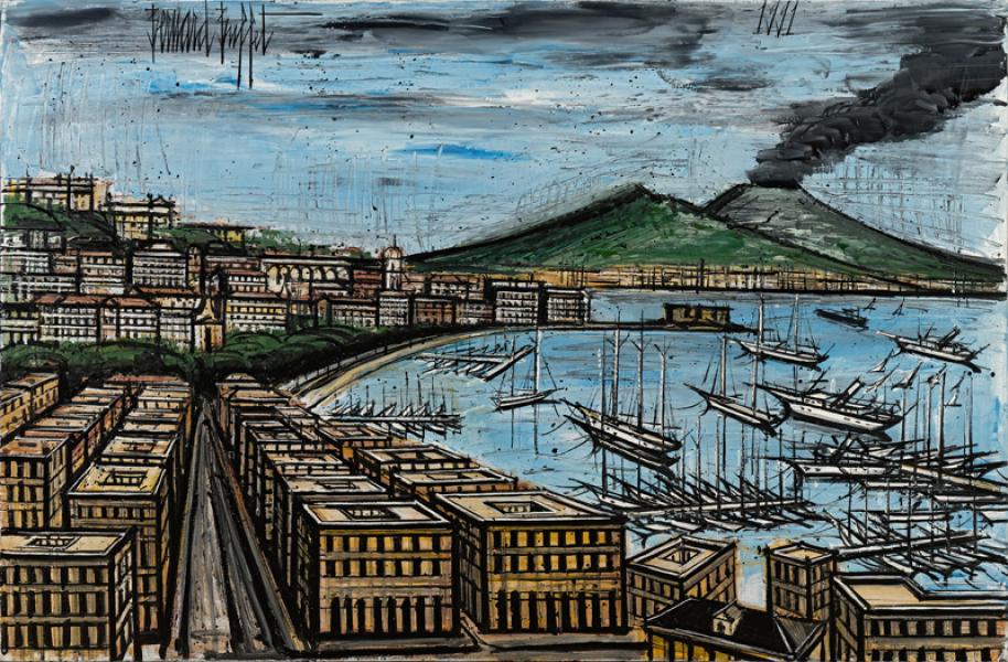 La baie de Naples et le Vésuve, 1991