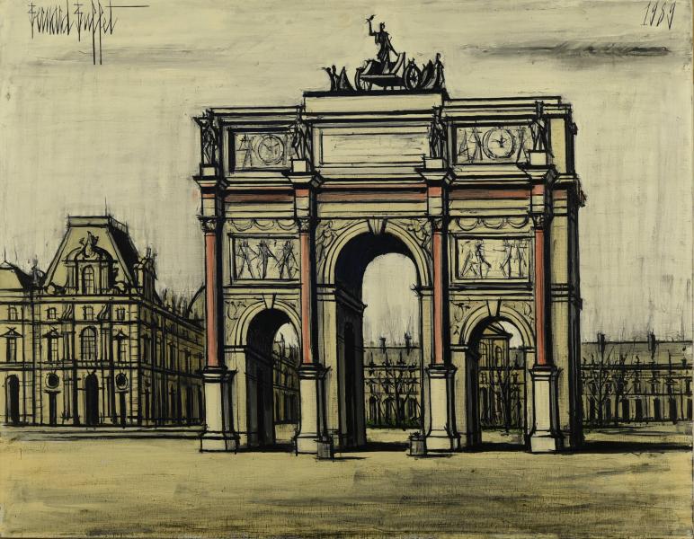 Le carrousel du Louvre, 1989 Bernard BUFFET