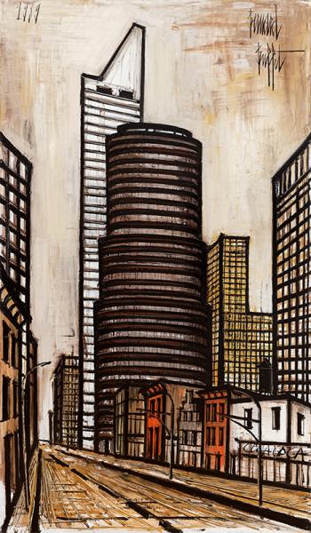New-York, 53ème rue, 1989 Bernard BUFFET
