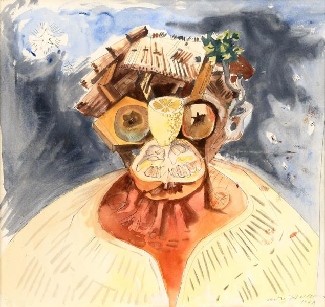 TÊTE DE PAYSAN À FRELUC (HOMMAGE À ARCIMBOLDO), 1940 André MASSON
