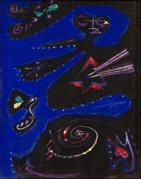 NÉBULEUSE ou CONSTELLATION NÉBULEUSE, 1942 André MASSON