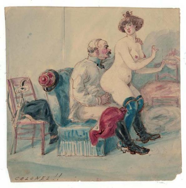 Colonel !! Ecole Française du XIXème siècle