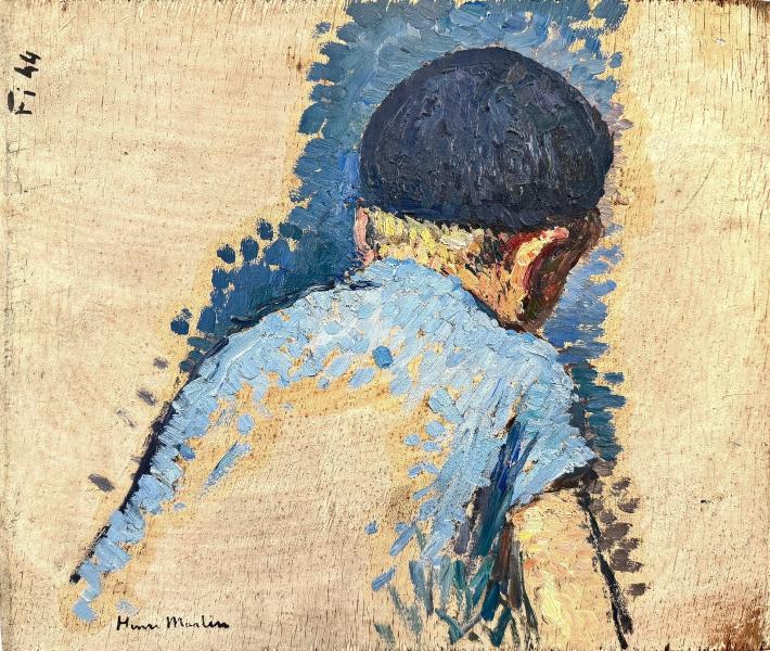 Carlo penché sur le bassin Henri MARTIN