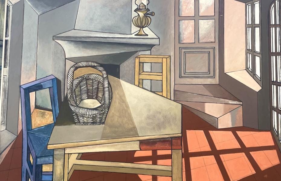 La chaise bleue, Savacane, août 1984 Georges-Henri PESCADERE