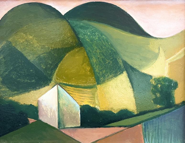 Petite maison, monts, août 1980 Georges-Henri PESCADERE