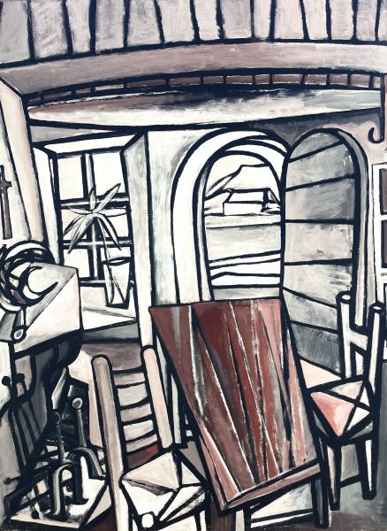 La porte ouverte, Savacane, août 1976 Georges-Henri PESCADERE