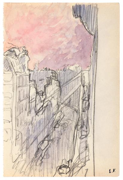 Le crépuscule rue de Calais, 1928 Edouard VUILLARD