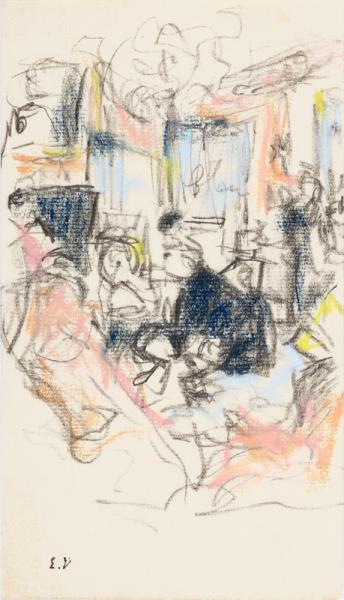 Lucie Hessel dans le grand salon, rue de Rivoli, 1904 Edouard VUILLARD