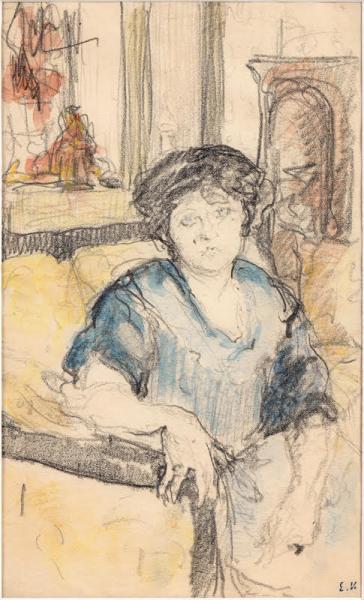 Portrait de Madame Georges Bernheim, 1913 Edouard VUILLARD