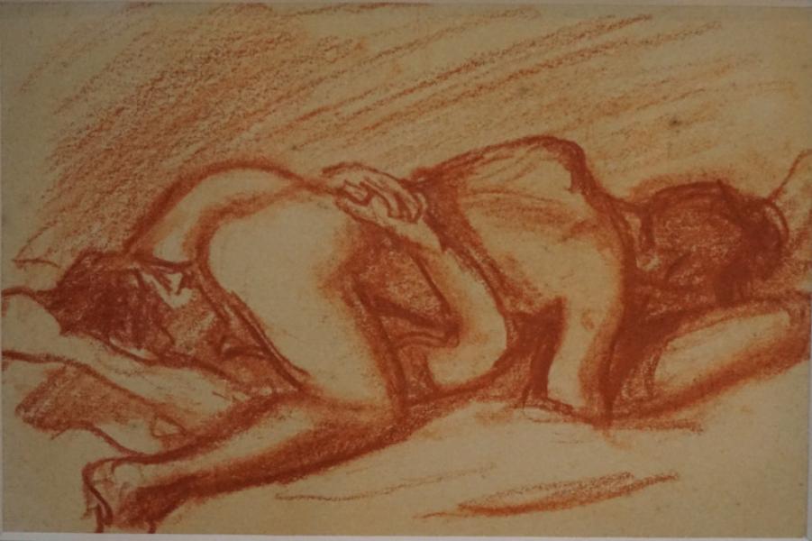 Les baiseurs faisant soixante neuf, vers 1920 René SEYSSAUD